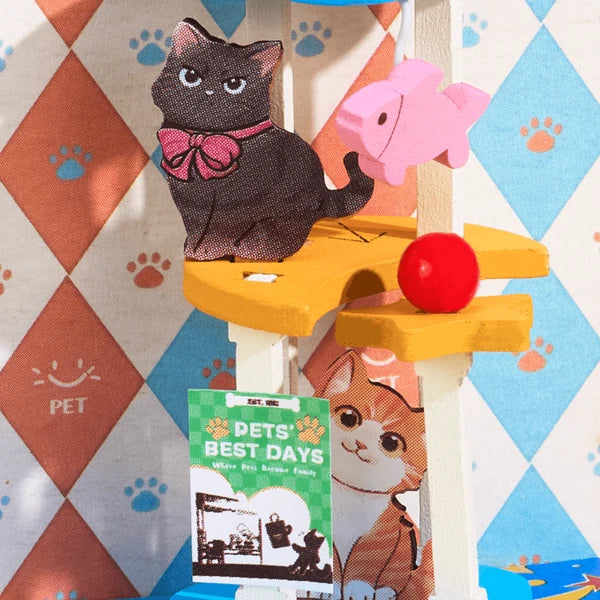 Rolife Pawfect Pet Shop DIY Miniaturhaus