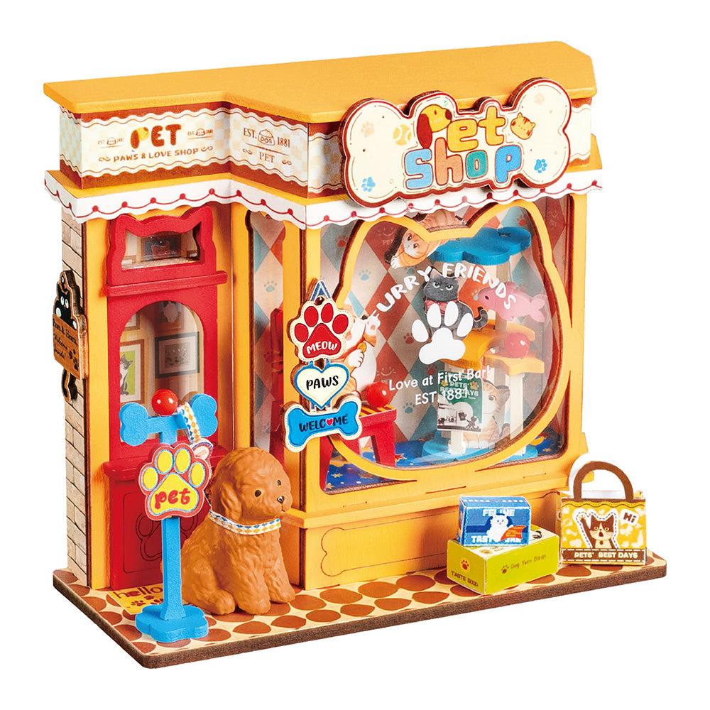 Rolife Pawfect Pet Shop DIY Miniaturhaus