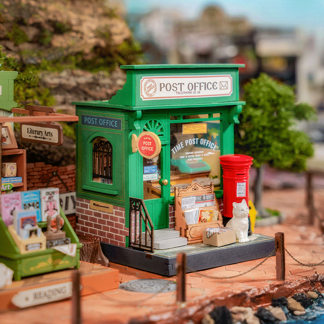 Rolife Century Post Office DIY Miniaturhaus