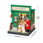 Rolife Century Post Office DIY Miniaturhaus