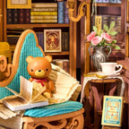 Rolife Ruhige Ecke Arbeitszimmer DIY Bücherregaleinsatz
