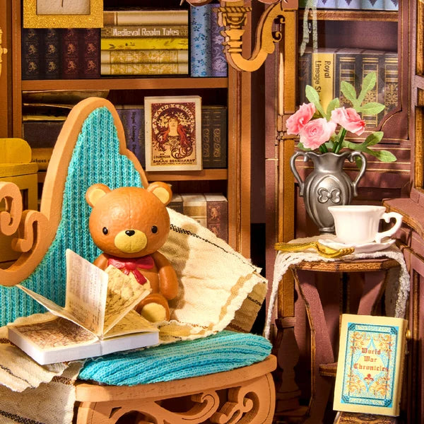 Rolife Ruhige Ecke Arbeitszimmer DIY Bücherregaleinsatz