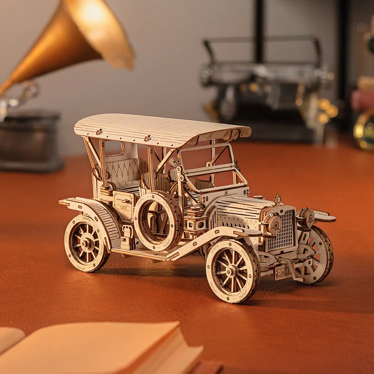 ROKR Oldtimer 3D Holzpuzzle