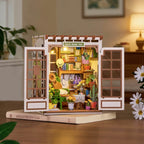 Rolife Secret Bloomy Nook DIY-Bücherregal-Einsatz