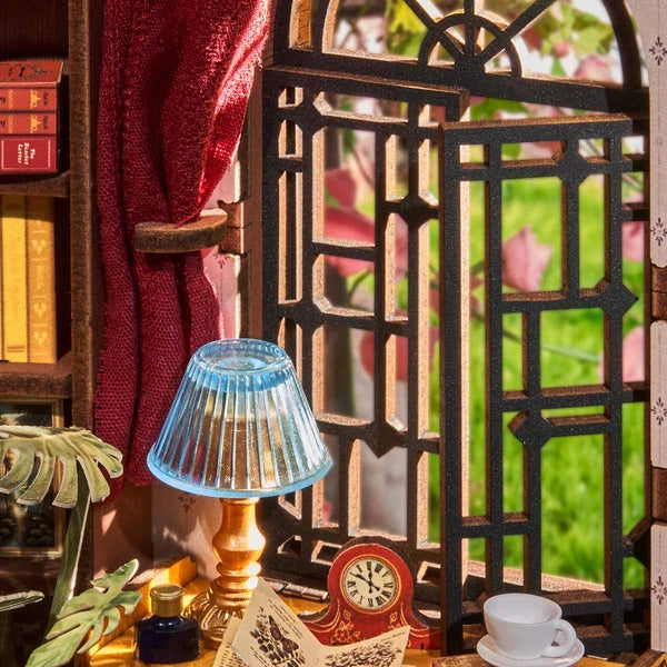 Rolife Silent Corner Study DIY-Bücherregal-Einsatz