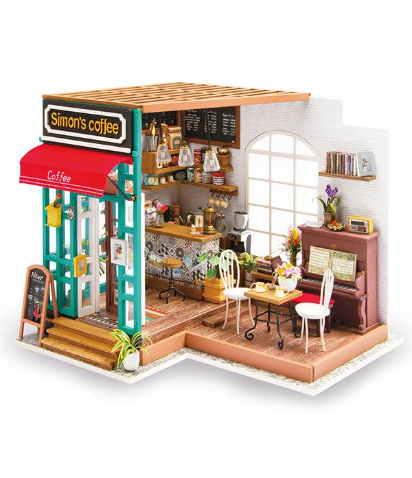 Rolife Simons Kaffee DIY Miniaturhaus