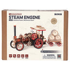 ROKR Dampfmaschine Mechanisches 3D-Holzpuzzle