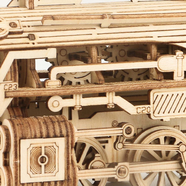 ROKR Prime Dampf-Expresszug 3D Holzpuzzle
