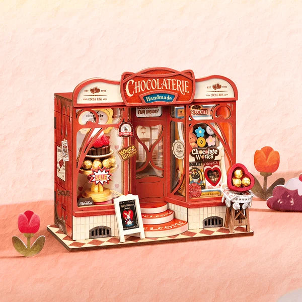 Rolife Sweet Chocolate Shop DIY Miniaturhaus