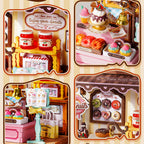 Rolife Sweetie's Donut Shop DIY Miniaturhaus