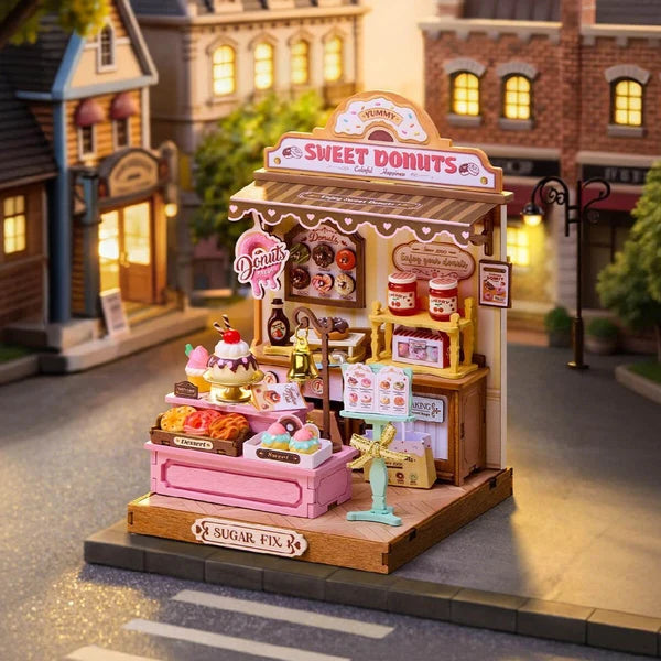 Rolife Sweetie's Donut Shop DIY Miniaturhaus