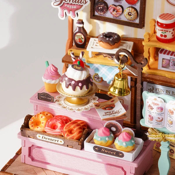 Rolife Sweetie's Donut Shop DIY Miniaturhaus