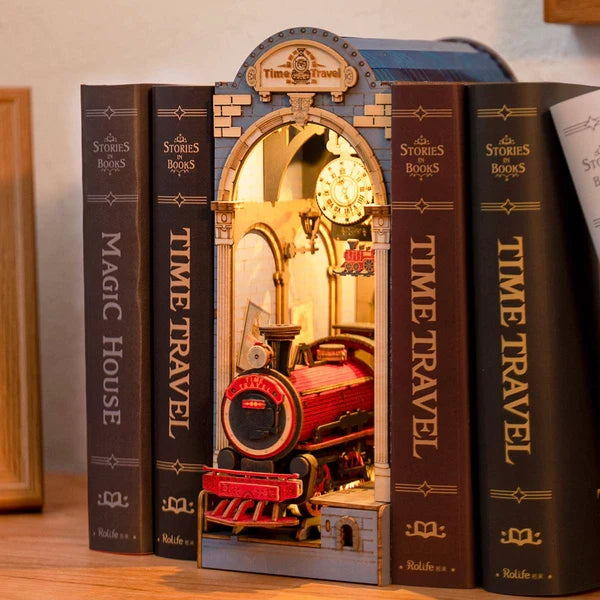 Rolife Time Travel DIY-Bücherregaleinschub