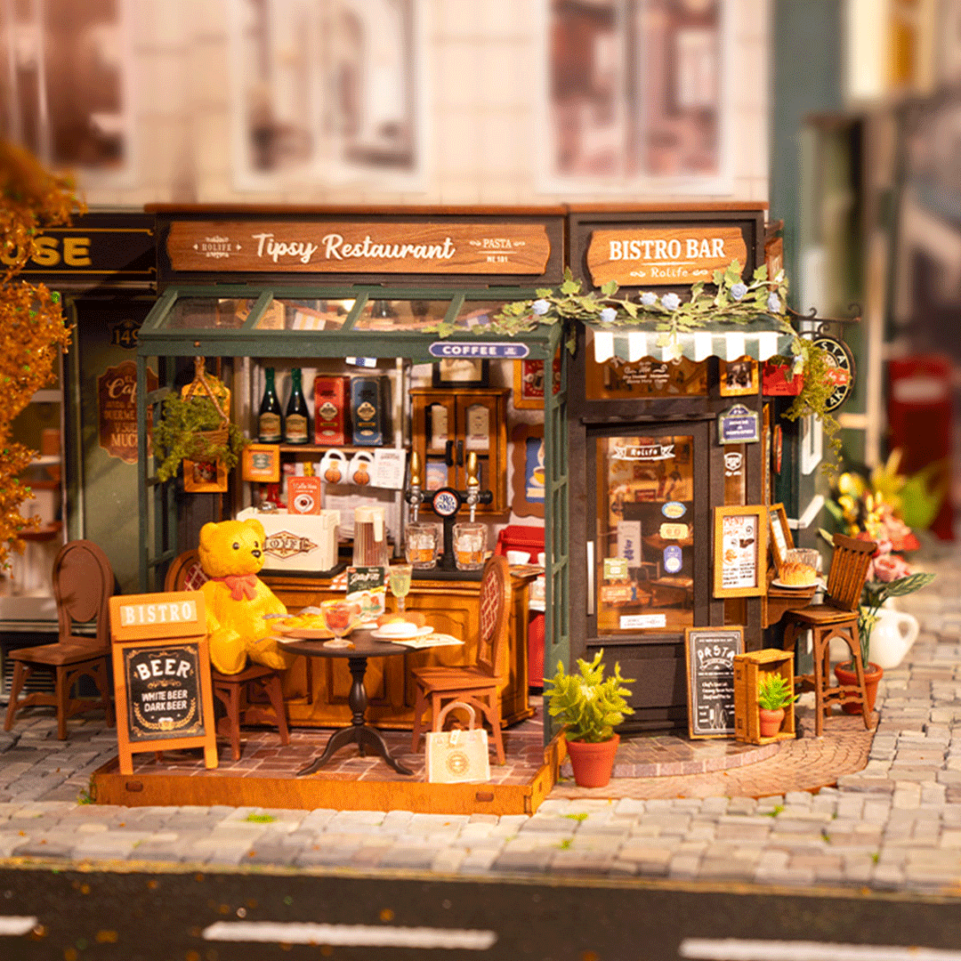 Rolife DIY Miniaturhaus "Tipsy Restaurant"
