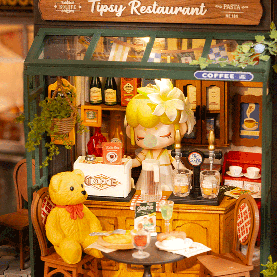 Rolife DIY Miniaturhaus "Tipsy Restaurant"