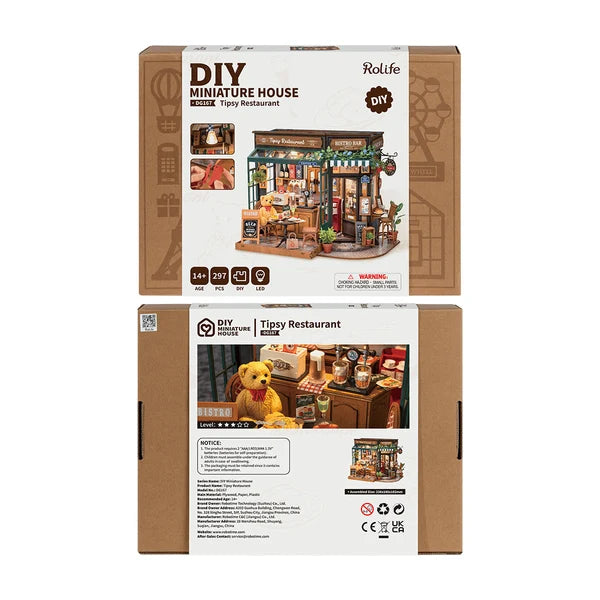 Rolife DIY Miniaturhaus "Tipsy Restaurant"