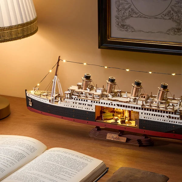Rolife 1912·Ewiger Atlantikreisender 3D-Holzpuzzle