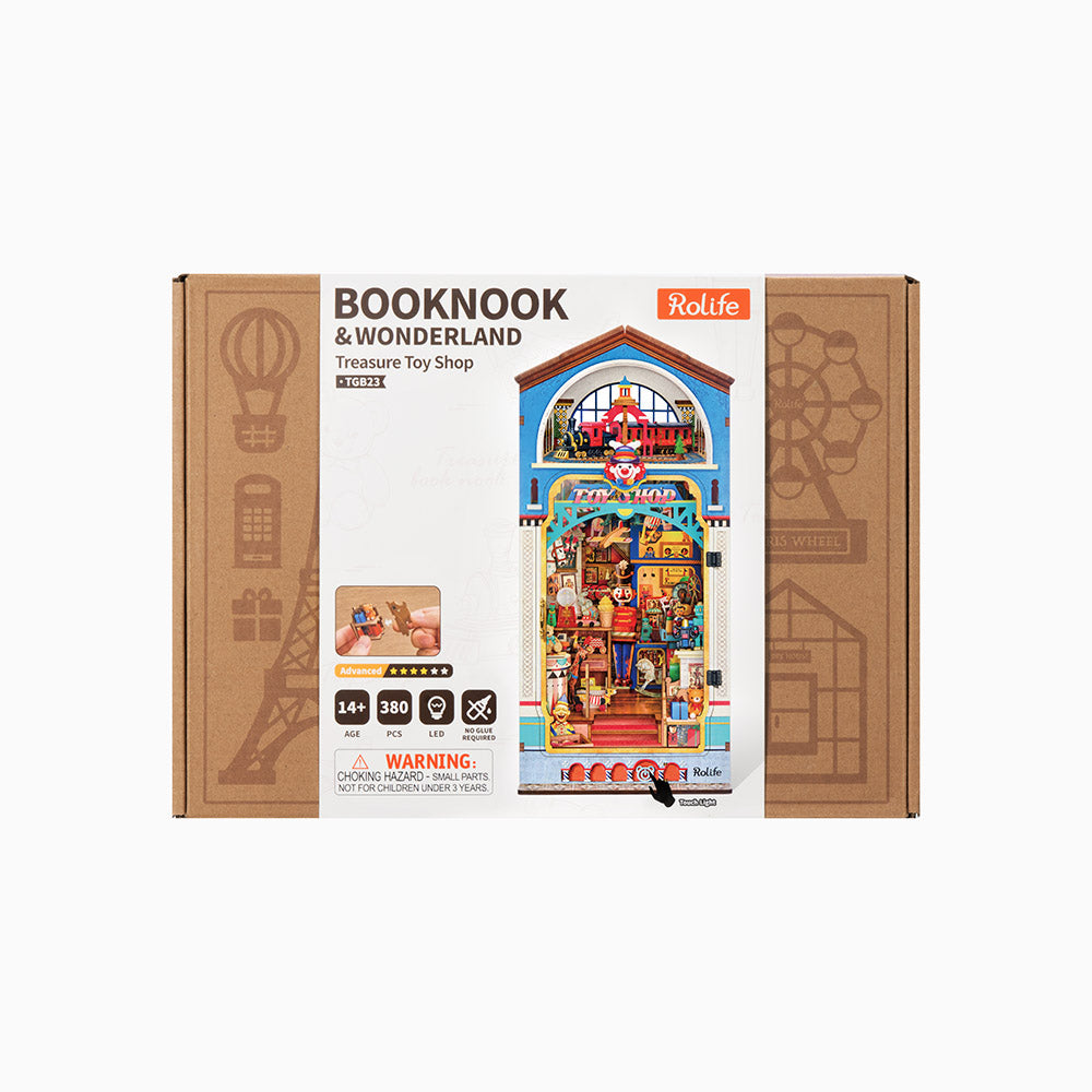 Rolife Schatzspielzeugladen DIY Bücherregaleinsatz