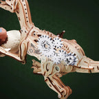 Mechanisches 3D-Holzpuzzle ROKR Velociraptor