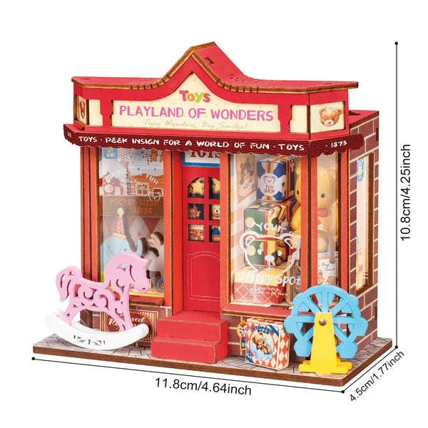 Rolife Whimsy Toy Shop DIY Miniaturhaus