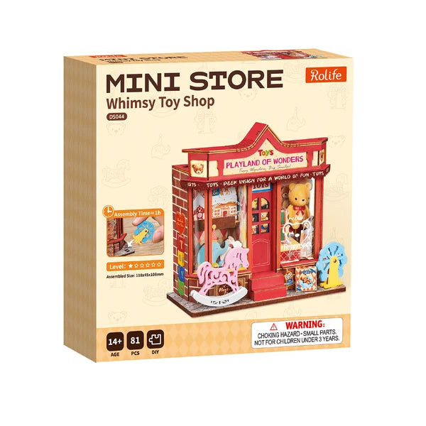 Rolife Whimsy Toy Shop DIY Miniaturhaus