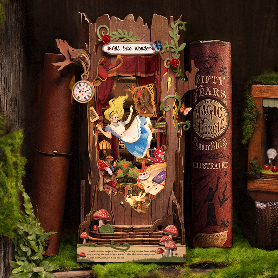 Rolife Fall into Wonder DIY Bücherregal-Ecke