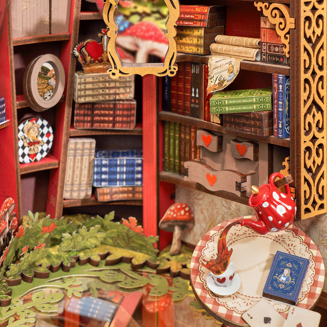 Rolife Fall into Wonder DIY Bücherregal-Ecke