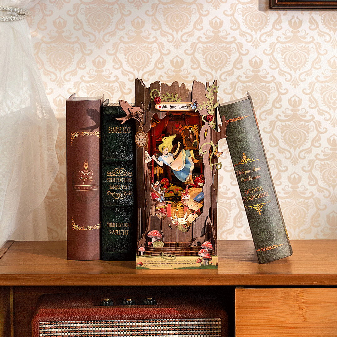 Rolife Fall into Wonder DIY Bücherregal-Ecke