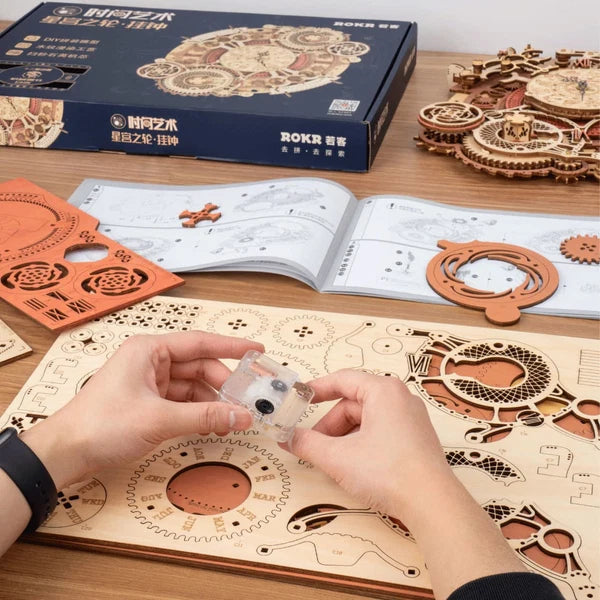 ROKR Zodiac Mechanische Wanduhr zum Selberbauen