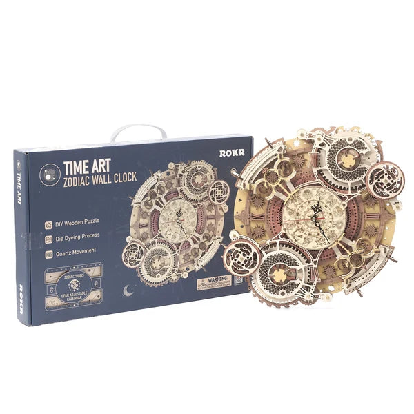 ROKR Zodiac Mechanische Wanduhr zum Selberbauen